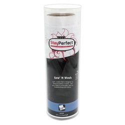 StayPerfect Sew N Wash Stabilizer with Adhesive Option - Washaway