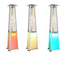 Sunheat 12 Color LED Patio Heater PHTRLED - 92 Inches Tall