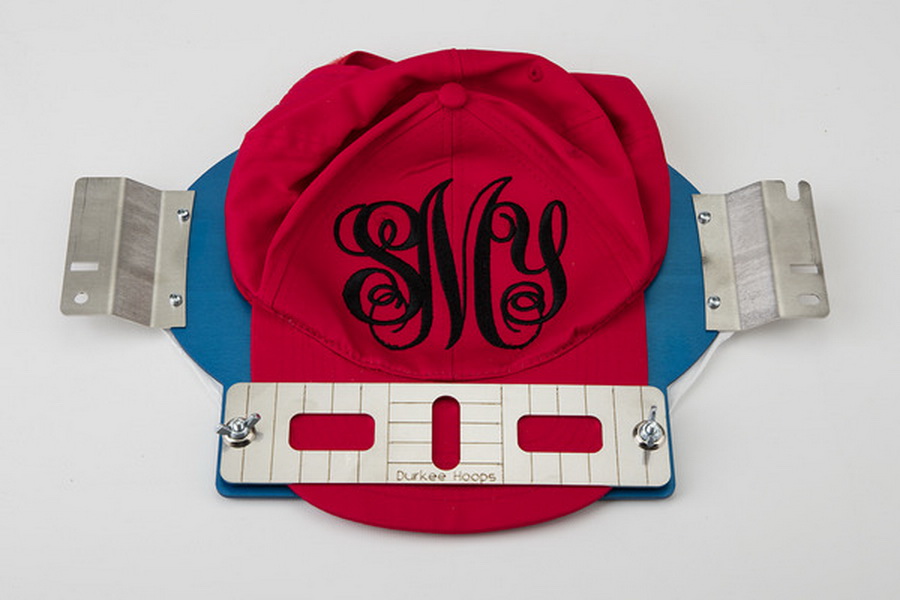 Durkee Embroidery Cap Frame for MultiNeedle Commercial Embroidery