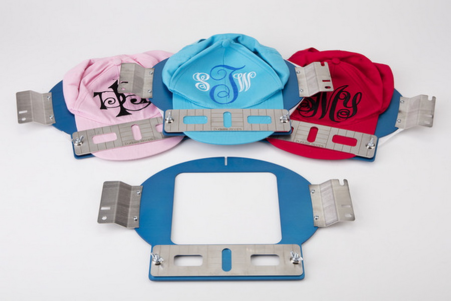 Durkee Embroidery Cap Frame for MultiNeedle Commercial Embroidery