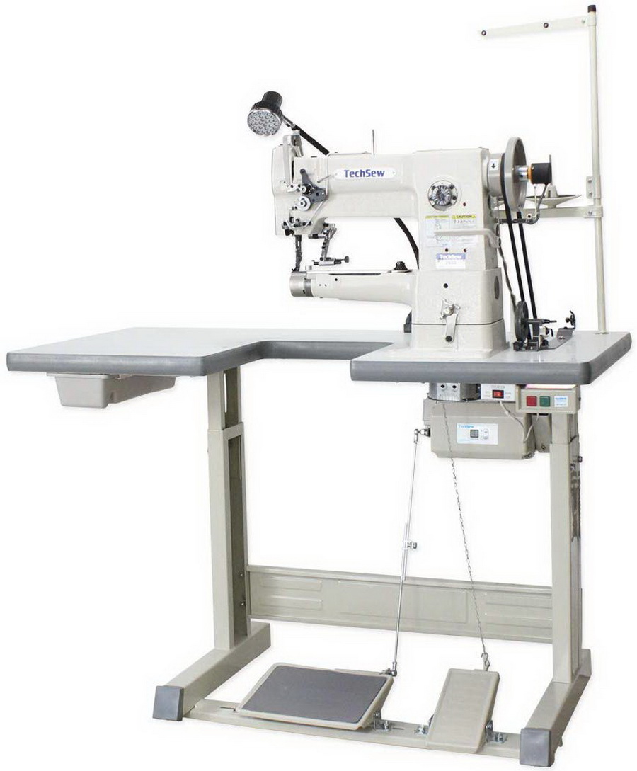 Techsew 2600 Pro Narrow Cylinder Industrial Sewing Machine with Binding