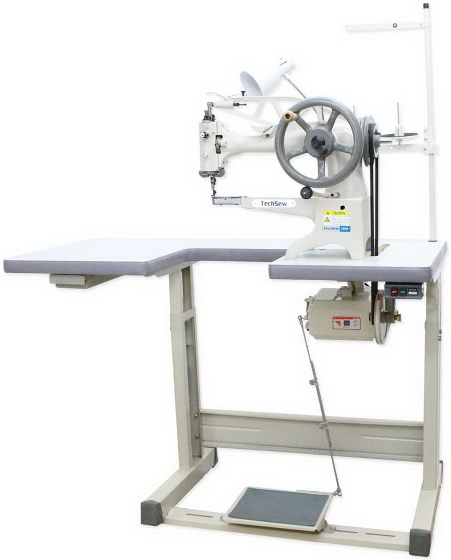 Techsew 2900 12" Cylinder Patching Industrial Sewing Machine with