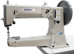Techsew 5100 Fully Loaded Package 16 inch Cylinder Heavy Duty Compound Feed Industrial Sewing Machine