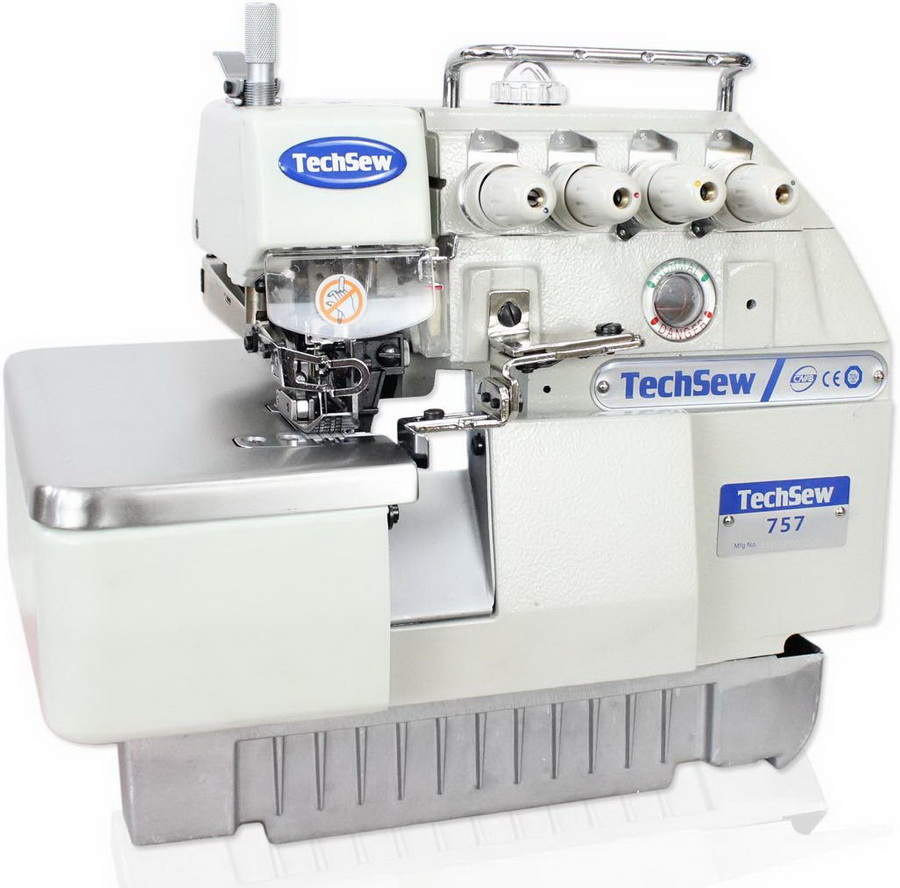 TechSew 757 5Thread Serger Overlock Industrial Sewing Machine, with