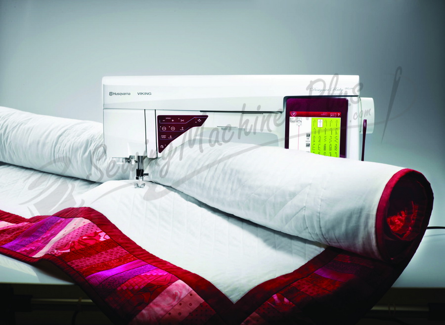 Husqvarna Viking Designer Ruby Deluxe Sewing And Embroidery Machine