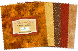 Wilmington Prints Falling For You Fabric Kit - 5 inch Squares