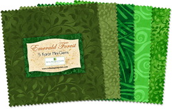 Wilmington Prints Emerald Forest Fabric Kit - 5 inch Squares