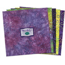 Wilmington Prints Ultra Violet Fabric Kit - 10 inch Squares