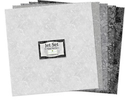 Wilmington Prints Jet Set Fabric Kit - 10 inch Squares