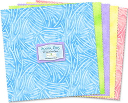 Wilmington Prints Spring Fling Fabric Kit - 10 inch Squares